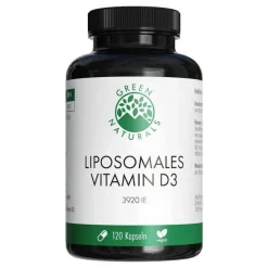 Green Naturals Vitamin D3 liposomal hochdos.Kapseln , 120 St^ New