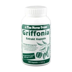 Griffonia 5 Htp 100 mg vegetarische Kapseln, 200 St^The Nutri Store Outlet