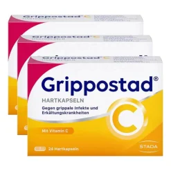 Grippostad Grippemittel-C Hartkapseln bei Erkältung, 3x24 St