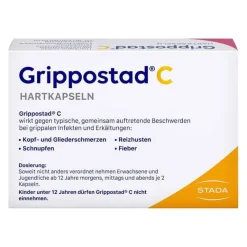 Grippostad Grippemittel-C Hartkapseln bei Erkältung, 24 St