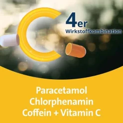 Grippostad Grippemittel-C Hartkapseln bei Erkältung, 24 St