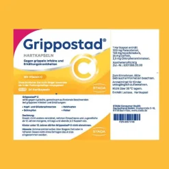 Grippostad Grippemittel-C Hartkapseln bei Erkältung, 24 St