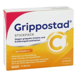 Grippostad Grippemittel-C Stickpack bei Erkältung, 12 St