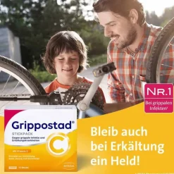 Grippostad Grippemittel-C Stickpack bei Erkältung, 12 St