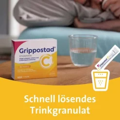 Grippostad Grippemittel-C Stickpack bei Erkältung, 12 St