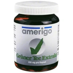 Amerigo Grüner Tee Extrakt 200 mg Kapseln, 90 St- Grünteeextrakt|Grüner Tee