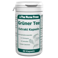 The Nutri Store Grüner Tee-Grüner Tee Extrakt Kapseln, 60 St