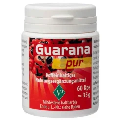 Velag Guarana Pur 500 Kapseln, 60 St- Guarana