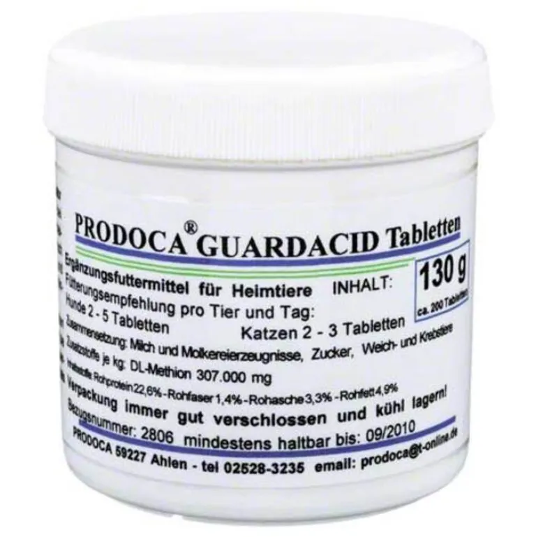 Guardacid Tabletten vet. (für Tiere), 200 St^Prodoca Best