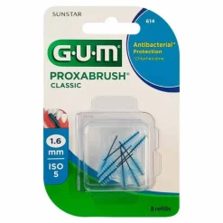Sonstige Zahnpflegeprodukte-GUM Proxabrush Classic Ersatzbürsten 1,6 mm, 8 St