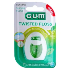 Twisted Floss waxed Zahnseide 50 m, 1 St^GUM Discount