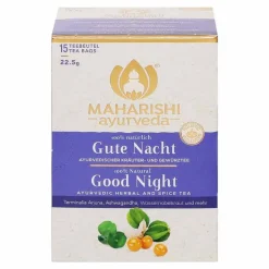 Maharishi Gute Nacht Tee Natural Filterbeutel, 22.5 g- Kräutertee