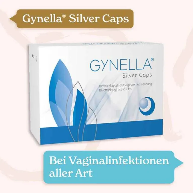 Gynella ® Silver Caps Vaginalkapseln, 10 St- Scheidenpilz Medikamente