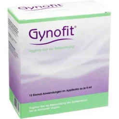 Gynofit Vaginal Gel zur Befeuchtung, 12X5 ml- Gleitmittel