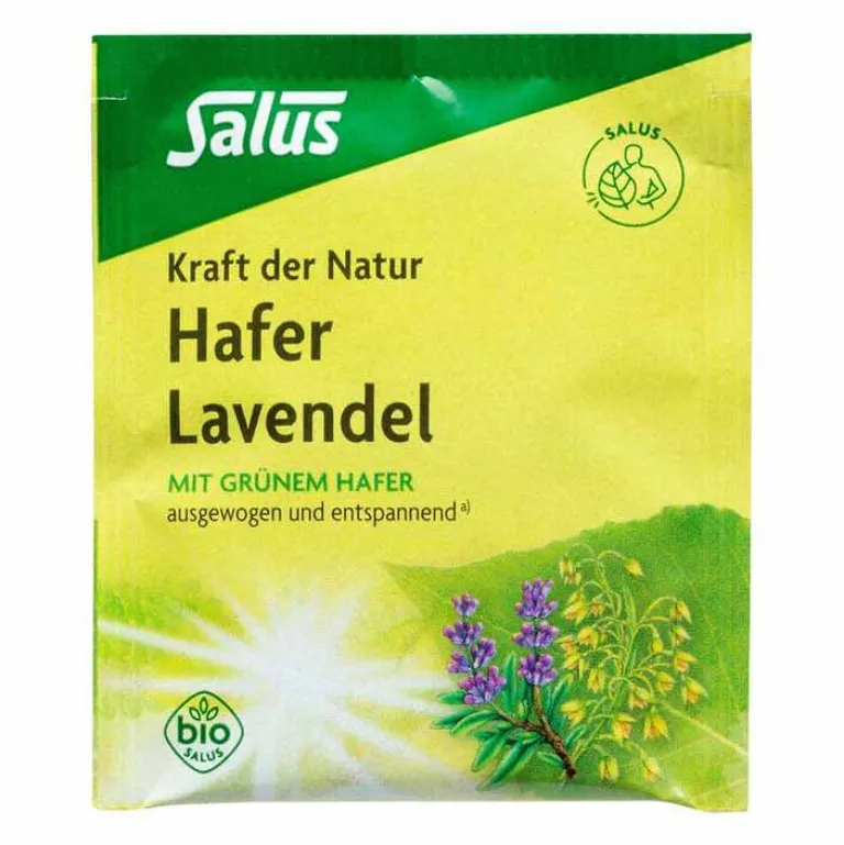 Hafer Lavendel Tee Bio Salus Filterbeutel, 15 St^ Best