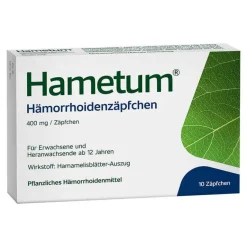 ® Hämorrhoidenzäpfchen, 10 St^Hametum Hot