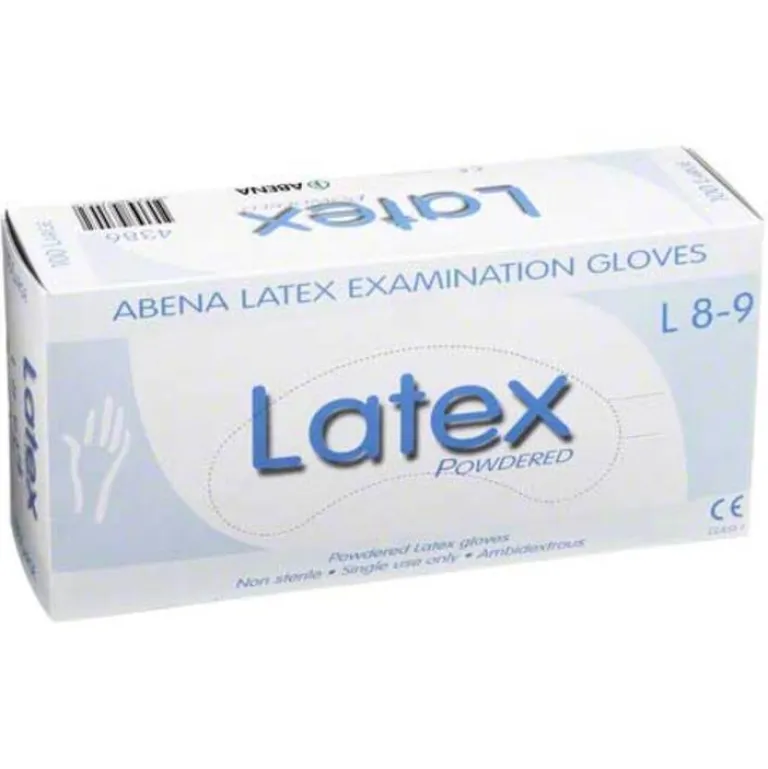 Handschuhe Latex 4386 large, 100 St^Abena Discount