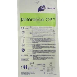 Dr. Junghans Latexhandschuhe-Handschuhe OP Latex Größe 8 ste, 1X2 St