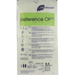 Handschuhe OP Latex Größe 8,5 s, 1X2 St^Dr. Junghans Discount