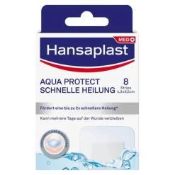 Hansaplast Aqua Protect Pflaster schnelle Heilung, 8 St- Strips