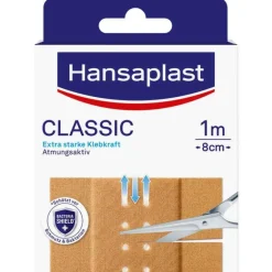 Hansaplast CLASSIC Pflaster 8 cm x 1 m, 1 St- Wundpflaster