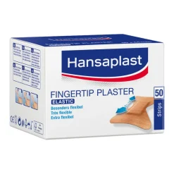 Hansaplast Elastic Fingerkuppenpflaster, 50 St- Strips|Fingerpflaster
