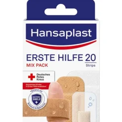 Hansaplast Heftpflaster-Erste Hilfe Pflaster Mix, 20 St
