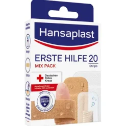 Hansaplast Heftpflaster-Erste Hilfe Pflaster Mix, 20 St