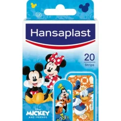 Hansaplast Kinderpflaster-Kinder Pflasterstrips Mickey & Friends, 20 St