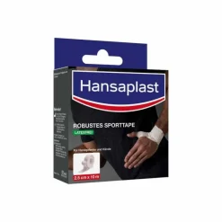 robustes Sporttape 2,5 cmx10 m weiß, 1 St^Hansaplast New