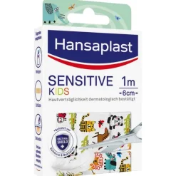 Hansaplast Wundpflaster-Sensitive Kinder Pflaster 6 cmx1 m, 1 St