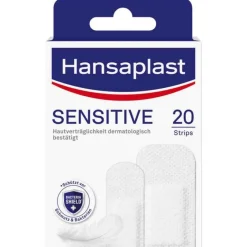 Hansaplast Strips-Sensitive Pflaster hypoallergen Strips, 20 St