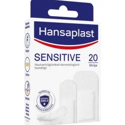 Hansaplast Strips-Sensitive Pflaster hypoallergen Strips, 20 St