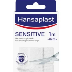 Hansaplast Fingerpflaster-Sensitive Pflaster hypoallergen 6 cmx1 m, 1 St