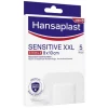 Hansaplast Wundpflaster|Heftpflaster-SENSITIVE XXL Wundverband steril 8x10 cm, 5 St