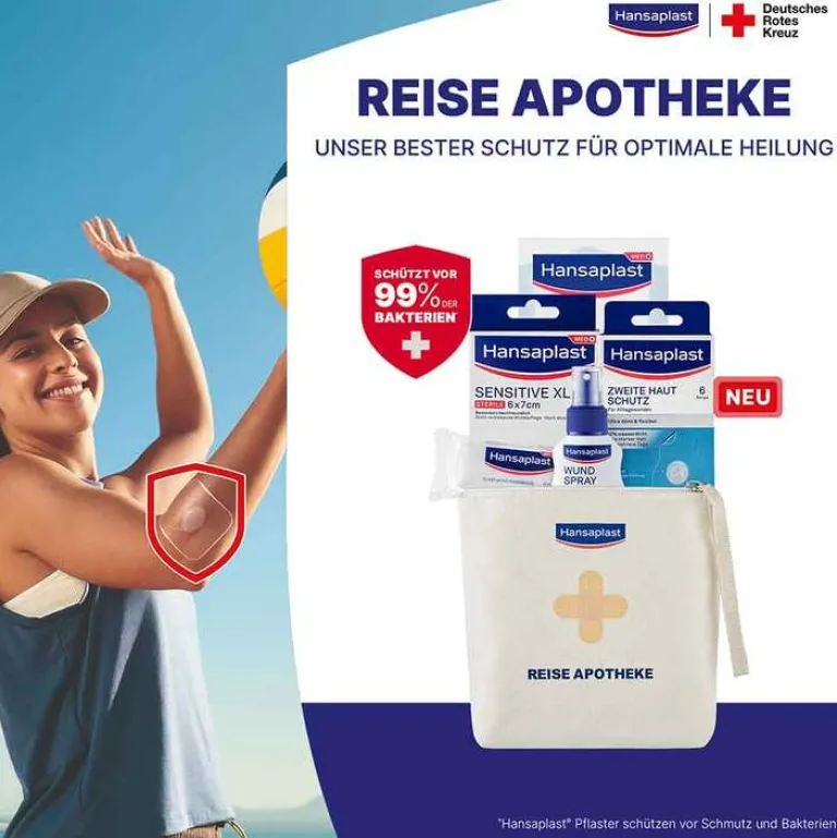 Hansaplast Desinfektionsspray|Für Unterwegs-Set Reise Apotheke, 1 St