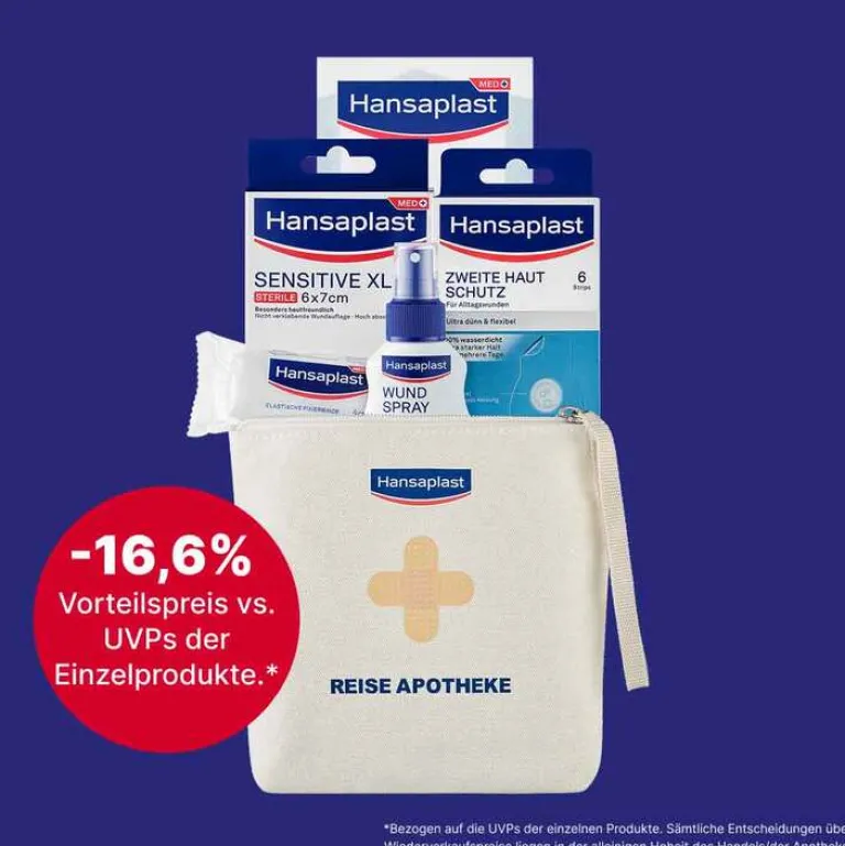 Hansaplast Desinfektionsspray|Für Unterwegs-Set Reise Apotheke, 1 St