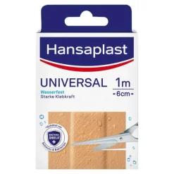 Hansaplast Fingerpflaster-Universal Pflaster wasserfest 6 cmx1 m, 1 St