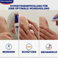 Hansaplast Fingerpflaster-Universal Pflaster wasserfest 6 cmx1 m, 1 St