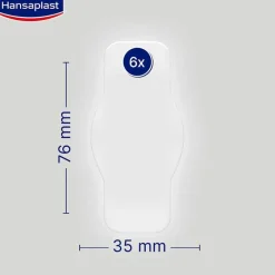 Zweite Haut Schutz Pflaster, 6 St^Hansaplast Clearance