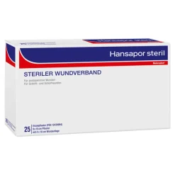 Hansapor steril Wundverband 10x15 cm, 25 St^ Discount