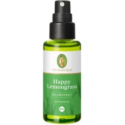 Primavera Happy Lemongrass Raumspray Bio, 50 ml- Raumsprays|Ätherische Öle & Duftöle