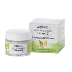 Medipharma Cosmetics Trockene Haut-Haut in Balance Olivenöl Feuchtigkeitspflege 3%, 50 ml