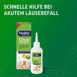 Hedrin Once Natural, 100 ml- Läuseshampoo