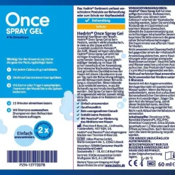 Hedrin Läusemittel-® Once Spray Gel, 60 ml