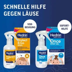 Hedrin Läusemittel-Vorteilspackung Kombipackung, 1 P