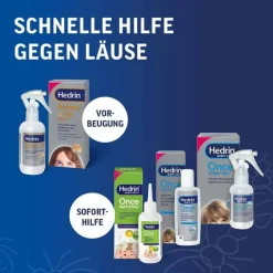 Hedrin Läusemittel-Vorteilspackung Kombipackung, 1 P