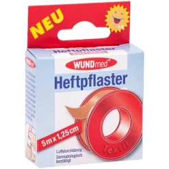 Heftpflaster Textil 5mx1,25cm, 1 St- Heftpflaster