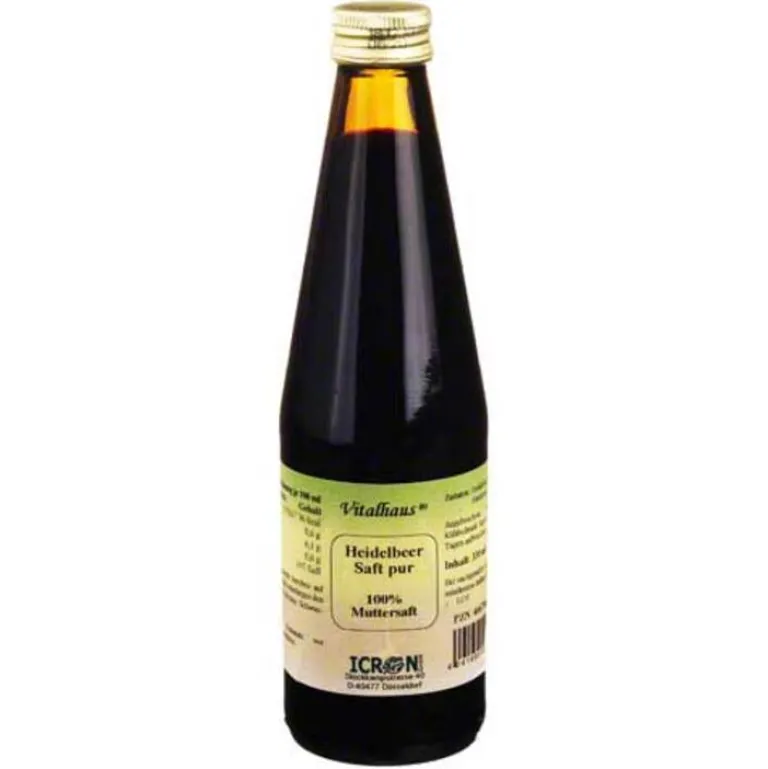Heidelbeer Saft pur , 330 ml^Vitalhaus Online
