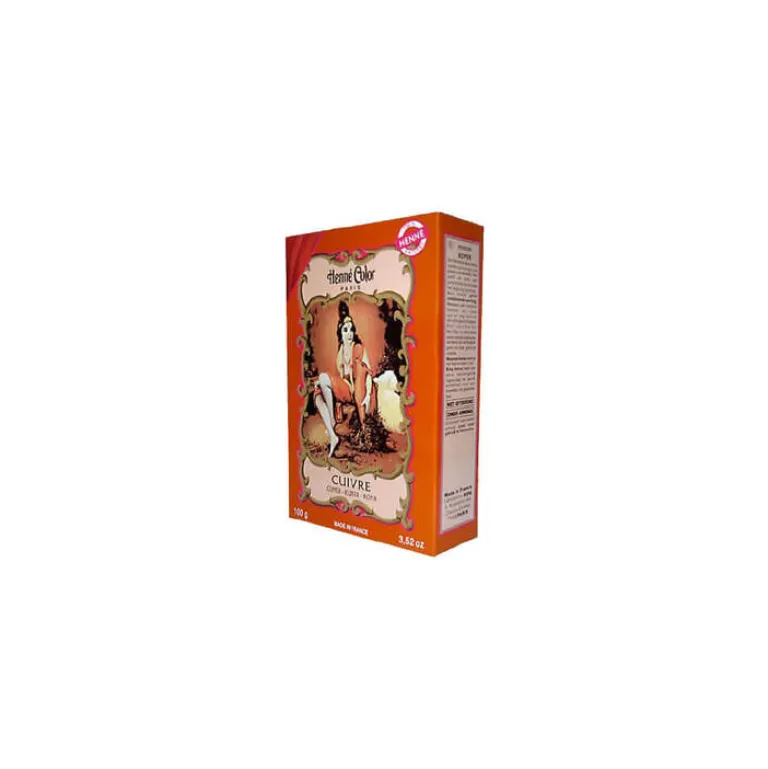 Henna Color Pulver kupferrot Cuivre, 100 g- Haarfarbe
